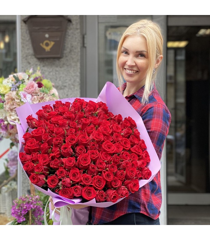 101 Adet Gül Buketi