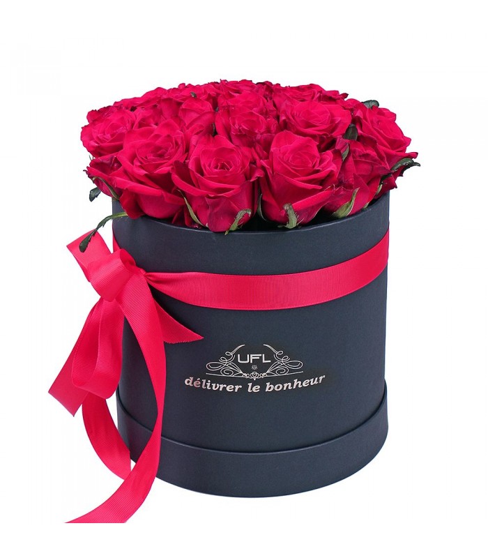 Kutuda 19 Kırmızı Gül