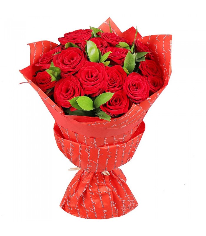 Buket 17 Kırmızı Gül