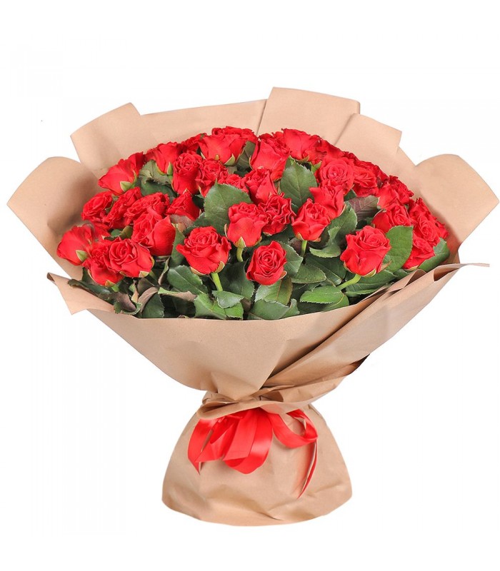 Buket 41 Kırmızı Gül