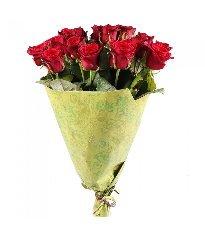 15 Adet Kırmızı Gül Buketi